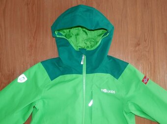 Outdoorová bunda, vel. 152, vodní sl. 5000, zn. Trollkids - 2
