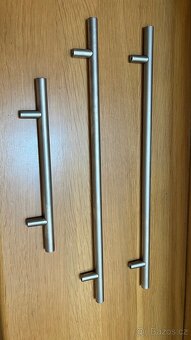 Kuchyňské nerezové úchytky - 28 ks - 2