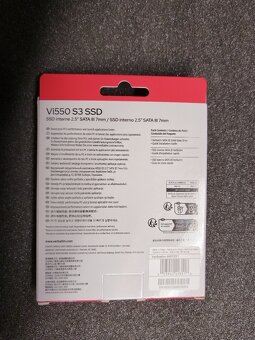 Nový Verbatim VI550 S3 2.5" SSD 256GB - 2