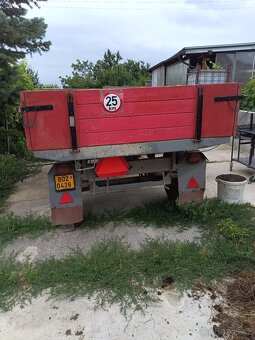 Prodám traktorový vlek 5 T - 2