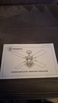 Stropní ventilátor se světlem - 2