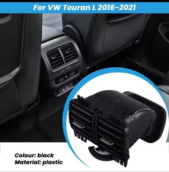 Ofuk zadní loketní opěrky pro VW Touran 2016–2021 - 2