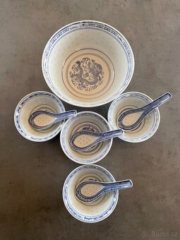 Čínský rýžový porcelán sada - 2