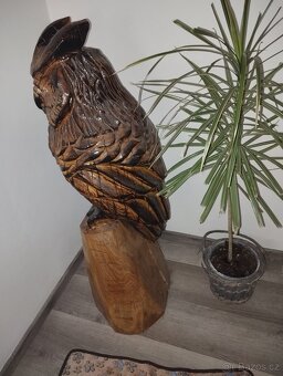 dřevěná socha - 2