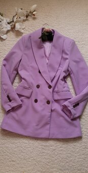 Shein fialkové sako - 2