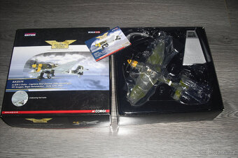 4 ks kovové modely letadel 1/72 - 2