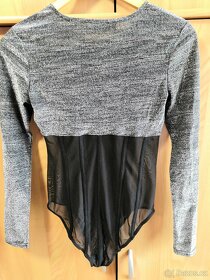 Průhledné třpytivé sexy body - 2