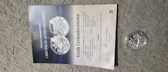 Stříbrné mince - 2