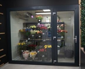 Chladicí box na květiny, prosklený, bez podlahy - 2
