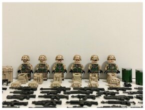 Rôzne sety vojakov (8ks) 2 + doplnky - typ lego - 2