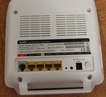 Prodám funkční modem Zyxel VMG1312-B30B - 2