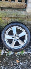 4X alu kola DEZENT, 5X112, 17+pneu zimní NOKIAN 215/55 R17 - 2