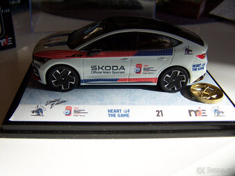 Škoda Enyaq MS 2024 Praha mistři hokej limitka MOJE JENDA AB - 2