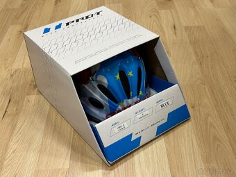 Dětská cyklo helma PRO-T Vigo modrá Crazy Pilot 48-52 cm - 2