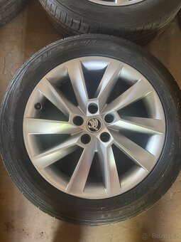ALU Sada orig. Škoda Superb III R17 - 2