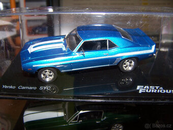 konvolut 9ks Fast Furious Rychle a zběsile De Agostini 1/43 - 2