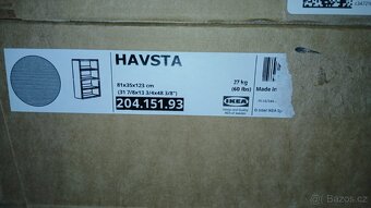 IKEA HAVSTA policový díl šedá - NOVÉ, ZABALENÉ - 2