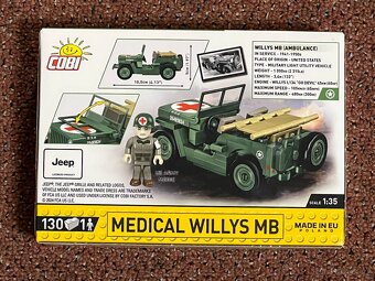 NOVÉ COBI 2295 AUTO Medical Willys MB - 2