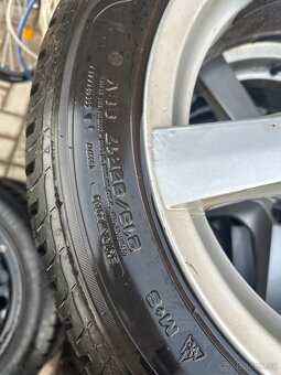 Sada alu kol 5x105 215/55/17 zimní - 2