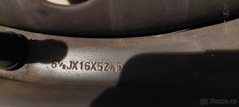 Ocelový disk 16", Goodyear 205/55 R16 7mm vzorek - 2