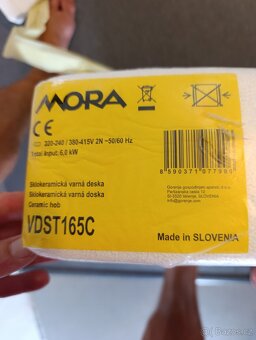 Sklokeramická varná deska MORA - NOVÁ V ZÁRUCE - 2
