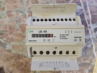 Prodám použitý 3f elektroměr na DIN lištu - 2
