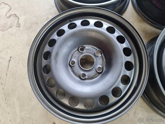 Plechové disky Volkswagen Caddy Touran 2 16" 5X112 J6.5 ET4 - 2