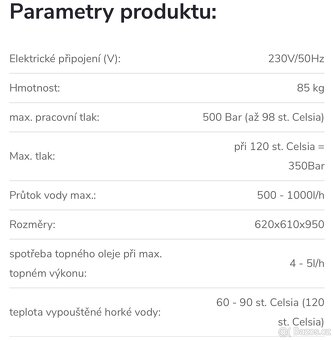 Hotbox Oertzen 500, topný modul k wapce - 2
