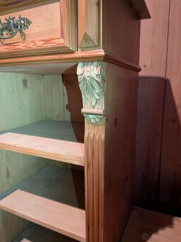 Předsíňová sestava / botník z masivu – ruční truhlářská prác - 2