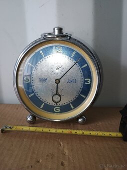Starý velký budík JUMBO - 2
