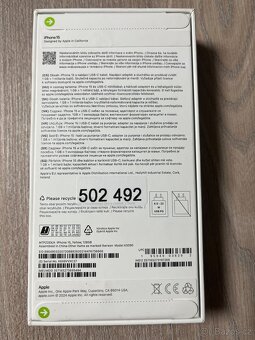 IPhone 15 128gb nový nerozbalený - 2