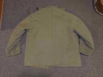 Kabát zelený vatovaný „Vaťák“ - 2