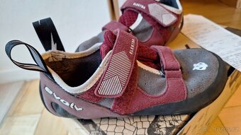 Dámské lezečky 39 EVOLV ELECTRA GREY/MERLOT - 2