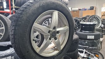 Alu kola 5x112 R16 zimní pneu 215/65/16 VW Tiguan AUDI Q3 16 - 2