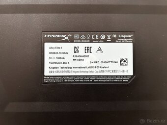 Mechanická klávesnice HyperX Alloy Elite 2 Red switch - 2