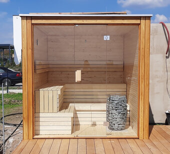 Venkovní Panoramatická sauna - 2