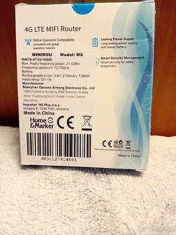 Přenosný WiFi router nový - 2