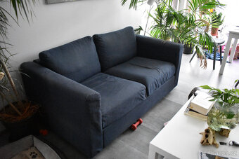 IKEA Vimla 2místná pohovka tmavě modrá - 2