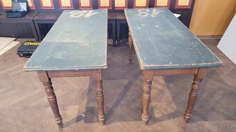 Prodám stoly staré stoly k renovaci - 2