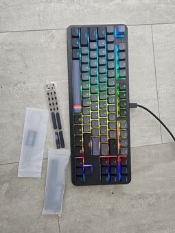 TKL Mechanická klávesnice Dark Project ALU Midnight - 2