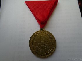 MEDAILE RUDOLF -STEFANIE PRUMĚR 30mm - 2
