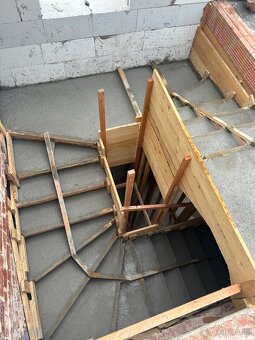 Šalung betonových schodů - 2