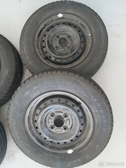 Plechová kola R13 s pneu 155/80/R13 - 2