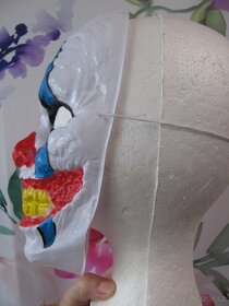 Karneval-maska, škraboška ŠAŠEK,KLAUN - 2