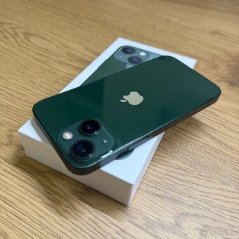 iPhone 13 mini 128GB zelený, pěkný stav, 12 měsíců záruka - 2