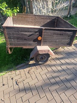 Přívěsný vozík za auto - 2