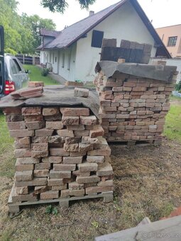Cihly půlky - staré, očištěné - ZDARMA - 2