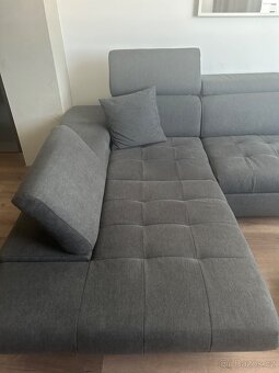 Prodam rok novou rozkladaci sedaci soupravu - 2