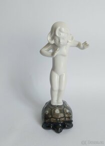 Putto stojící na želvně - Rosenthal - 2