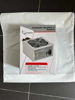 Nový PC zdroj 400W Gembird CCC-PSU4X-12 - 2